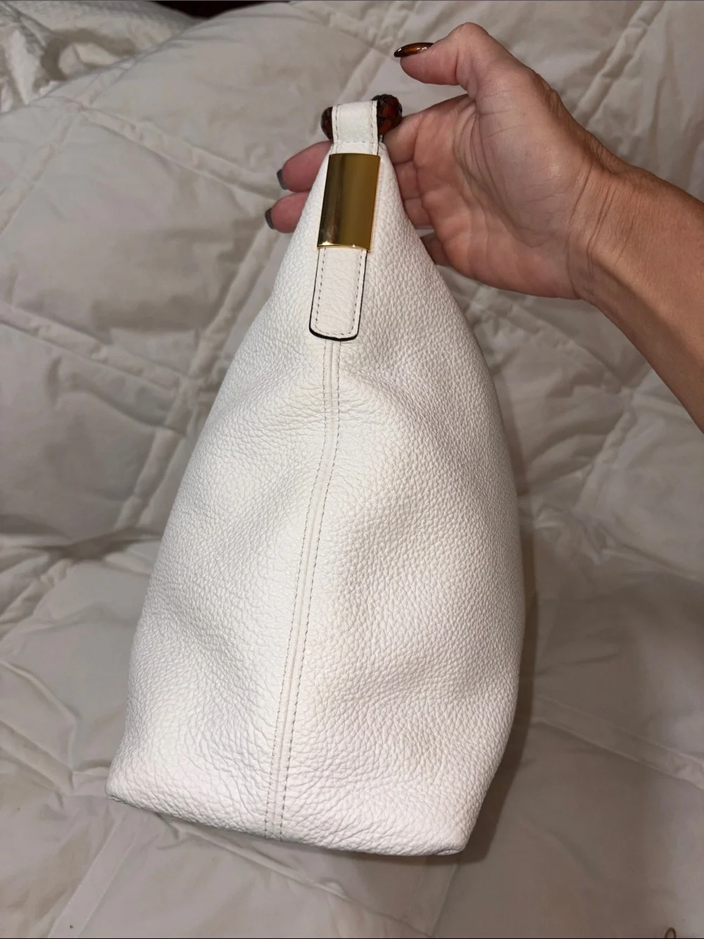 RARE Like new MICHAEL KORS Skorpios Braided Hobo Shoulder Bag